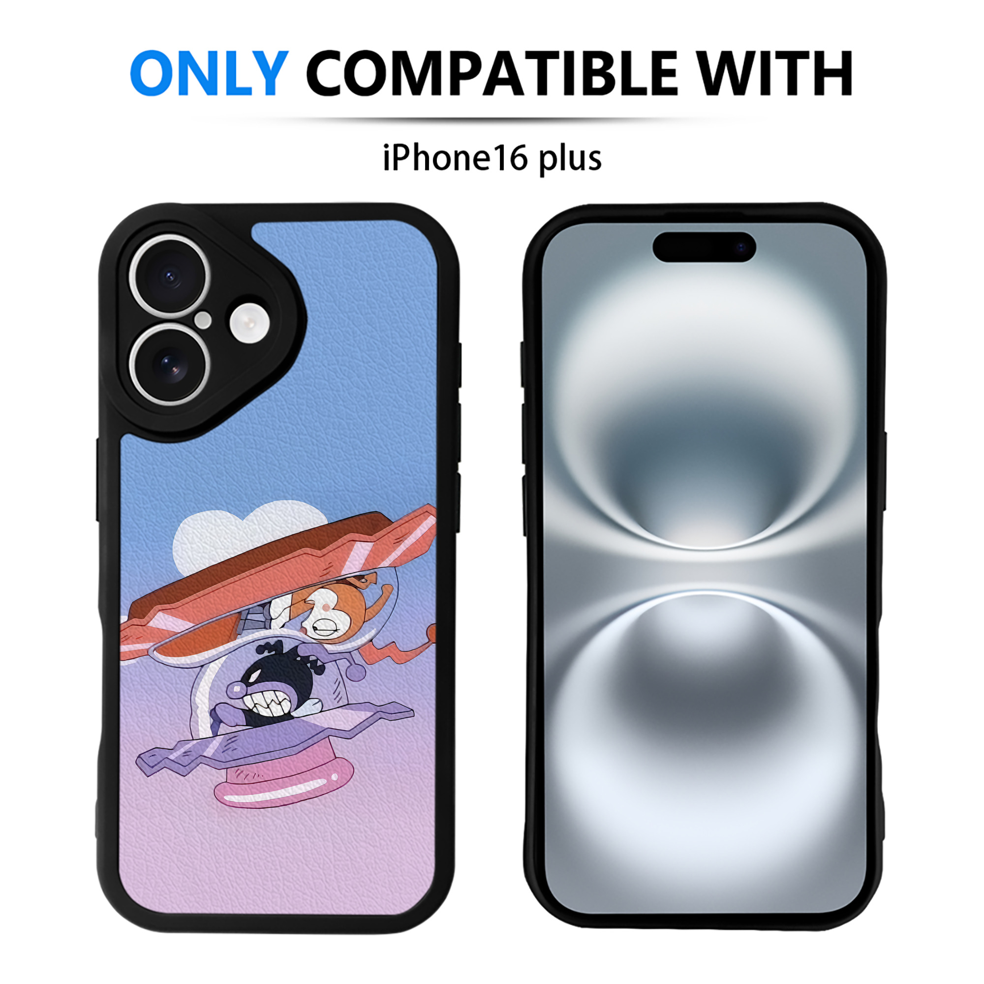（画像用） アンパンマン Anpanman 【iPhone 16シリーズ対応】シリコンスマホケース（レザー調） 材質：シリコン